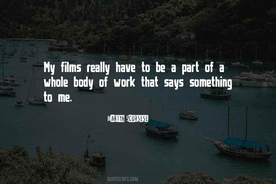 Quotes About Scorsese #445830 Quotes About Scorsese #445830