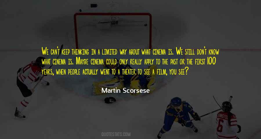 Quotes About Scorsese #532191 Quotes About Scorsese #532191