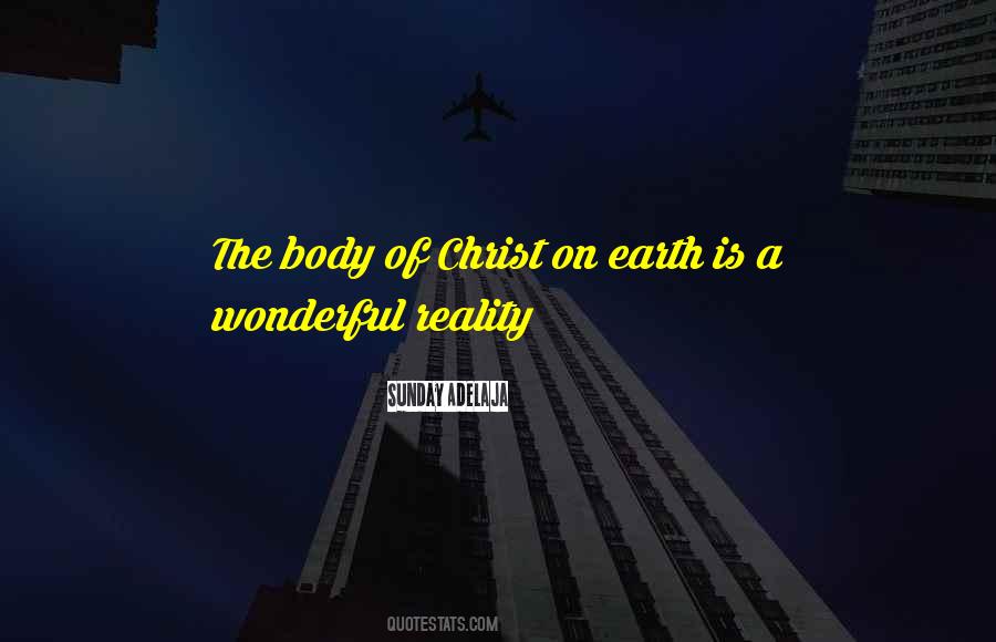 Body Of Christ Quotes #1131606