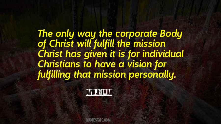 Body Of Christ Quotes #1572462