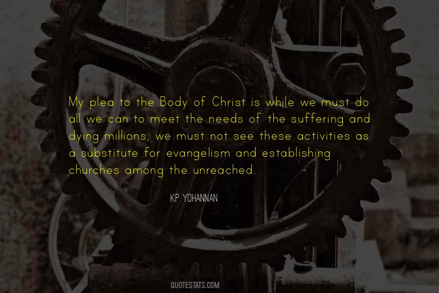 Body Of Christ Quotes #327532