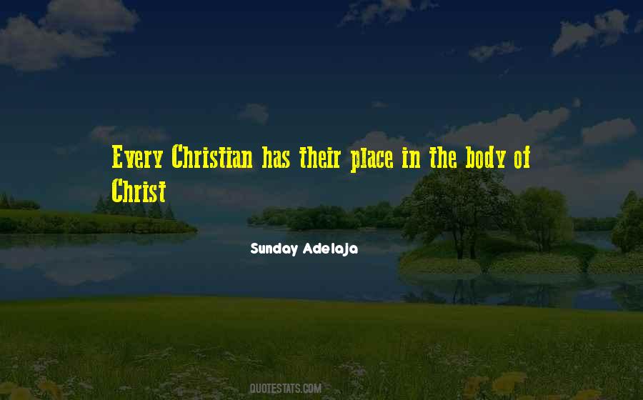 Body Of Christ Quotes #359136