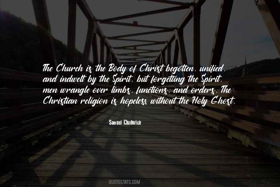 Body Of Christ Quotes #529701