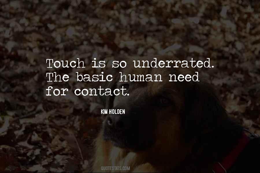 Human Need Quotes #1847315