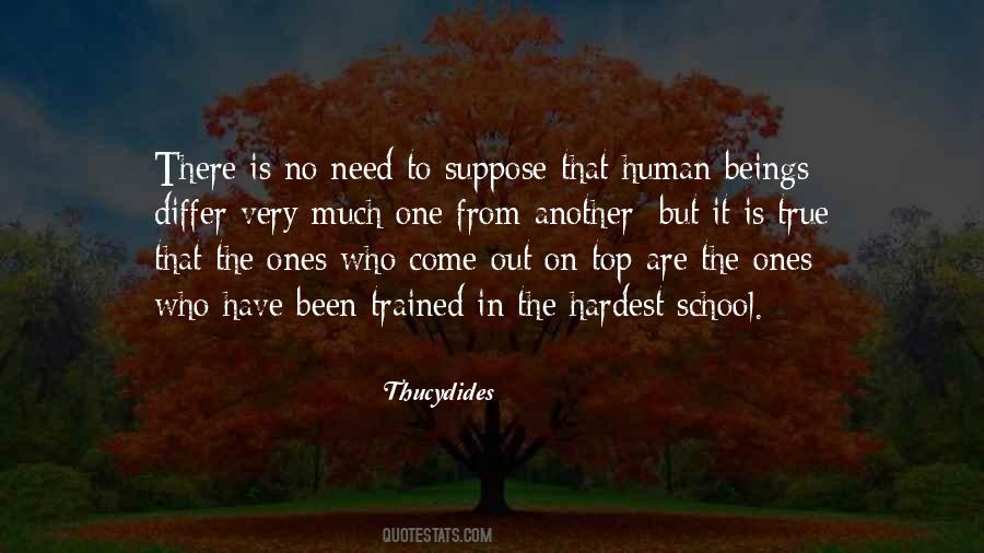 Human Need Quotes #21367