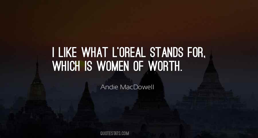 Women Of Worth Quotes #275967