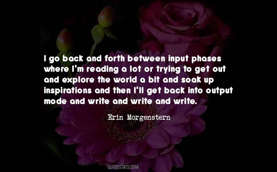 Input And Output Quotes #40612