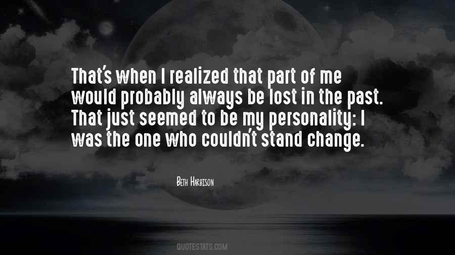 Be Part Of Change Quotes #12471