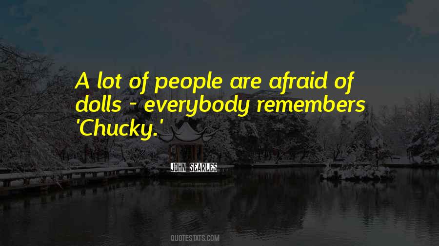 Quotes About Chucky #859192