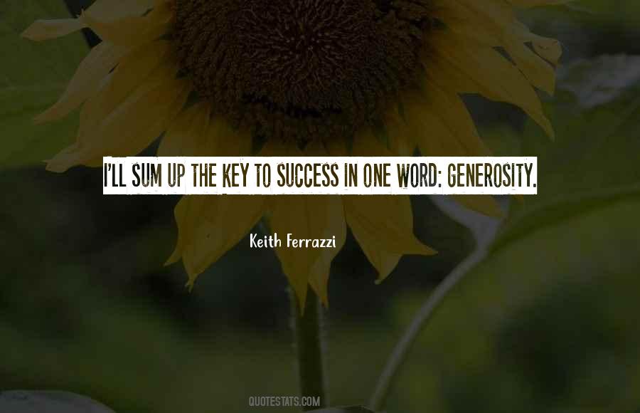 Quotes About Keys To Success #133178