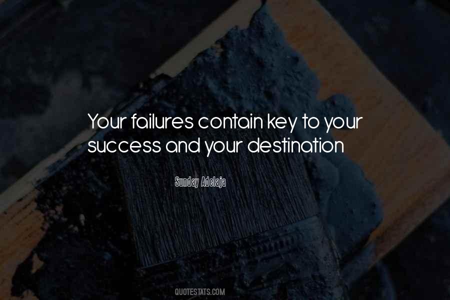 Quotes About Keys To Success #155532