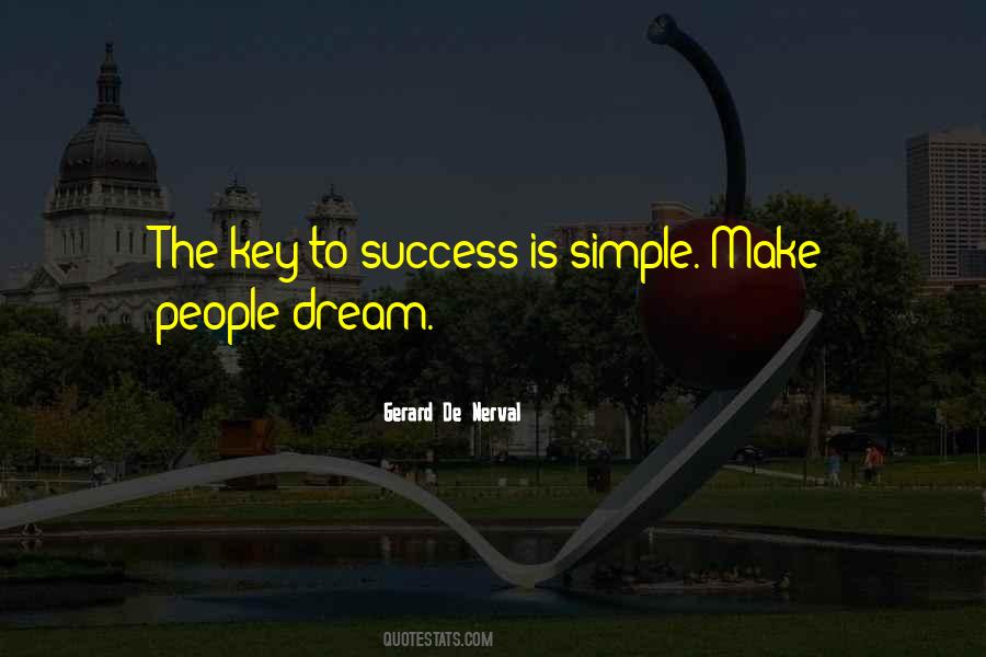 Quotes About Keys To Success #597593