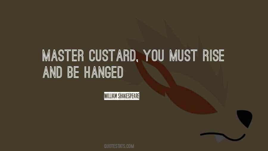 Quotes About Custard #1287137