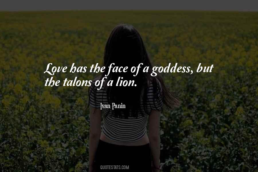 Goddess Of Love Quotes #788826