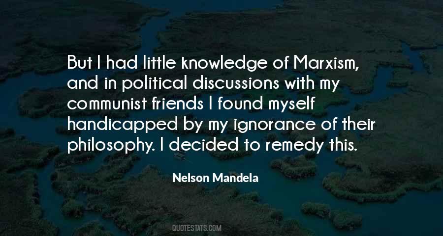 Quotes About Political Ignorance #442812