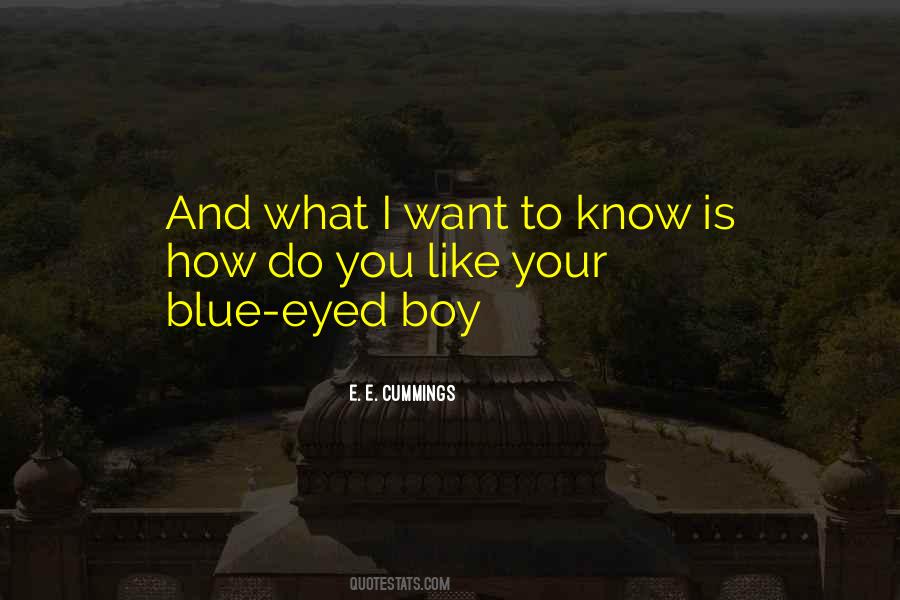 Quotes About Blue Eyed #735725