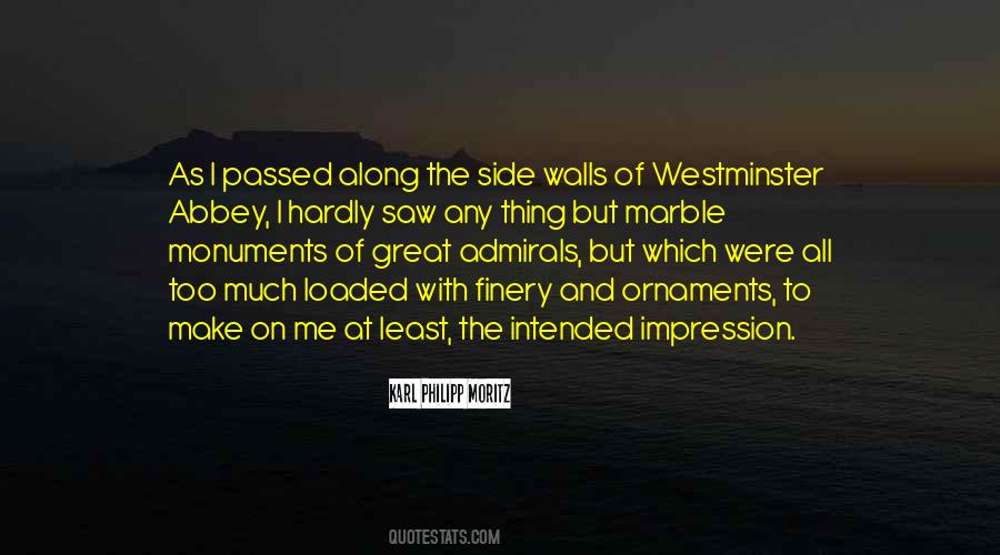 Quotes About Westminster Abbey #1481038