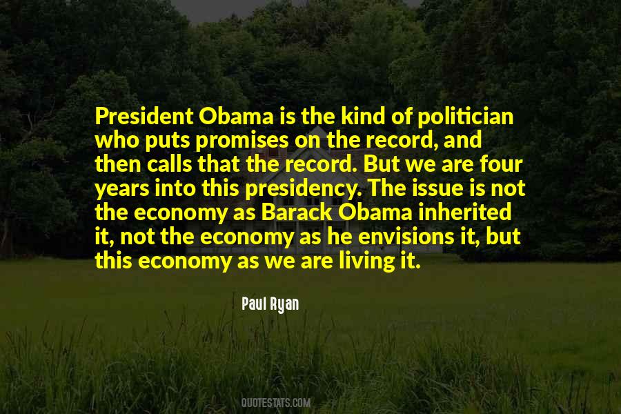 Years As President Quotes #1658006