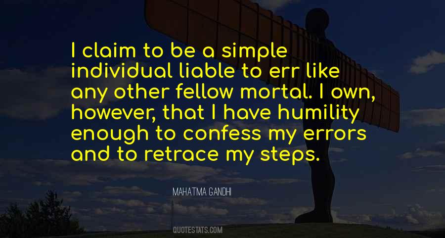 Retrace My Steps Quotes #249619