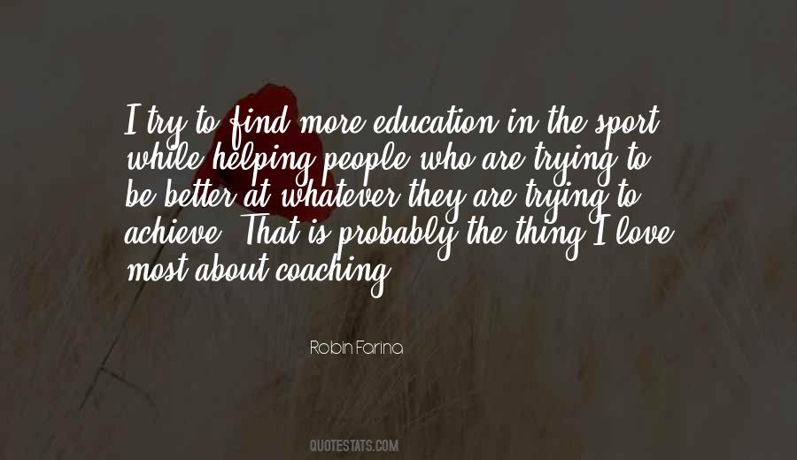 Quotes About Education And Sports #1526129