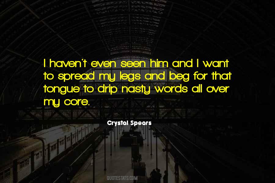 Quotes About Nasty Words #1467215