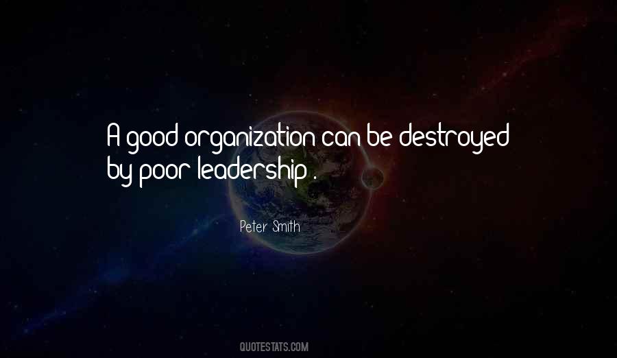 Quotes About Poor Leadership #1770084