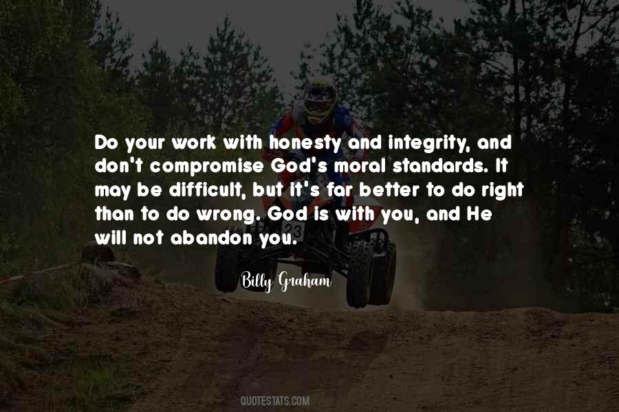 Quotes About Work Standards #224432