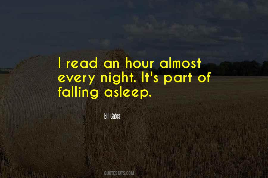 Quotes About Falling Asleep #1434362