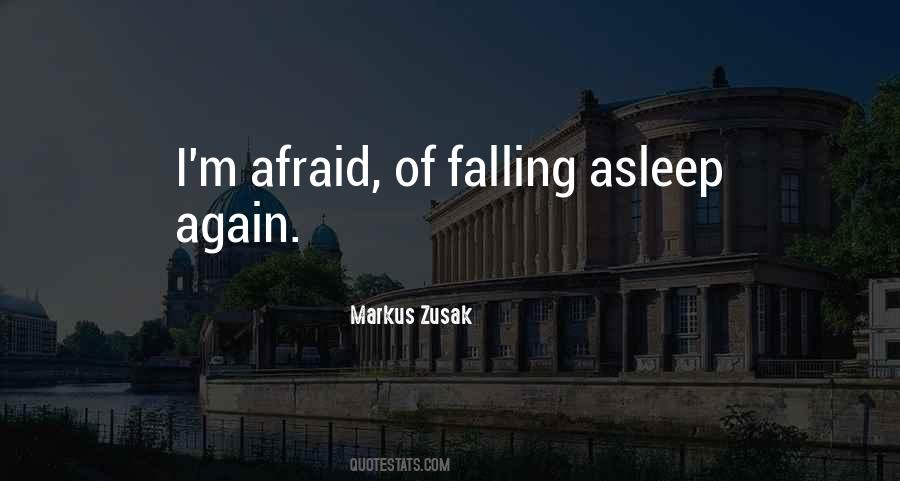 Quotes About Falling Asleep #85609