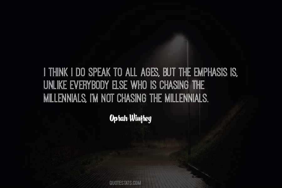 Not Chasing Quotes #1314078