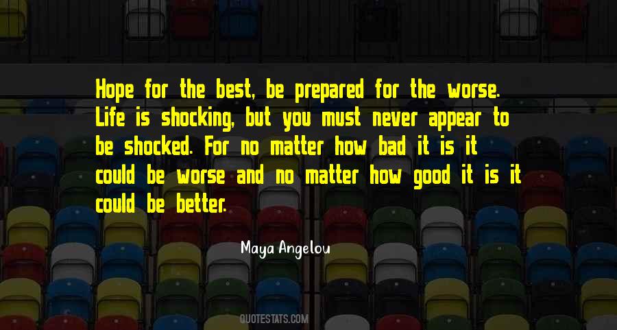 Quotes About Hope For The Best #1041935