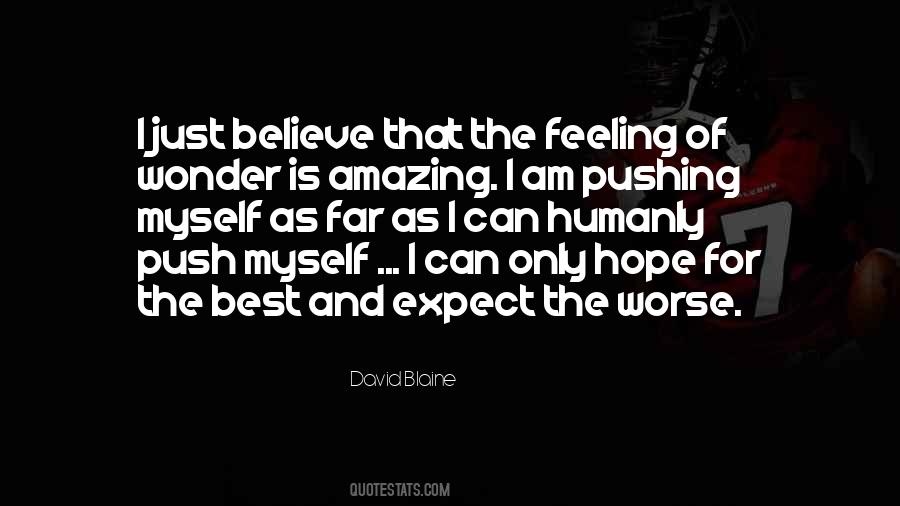 Quotes About Hope For The Best #1119134