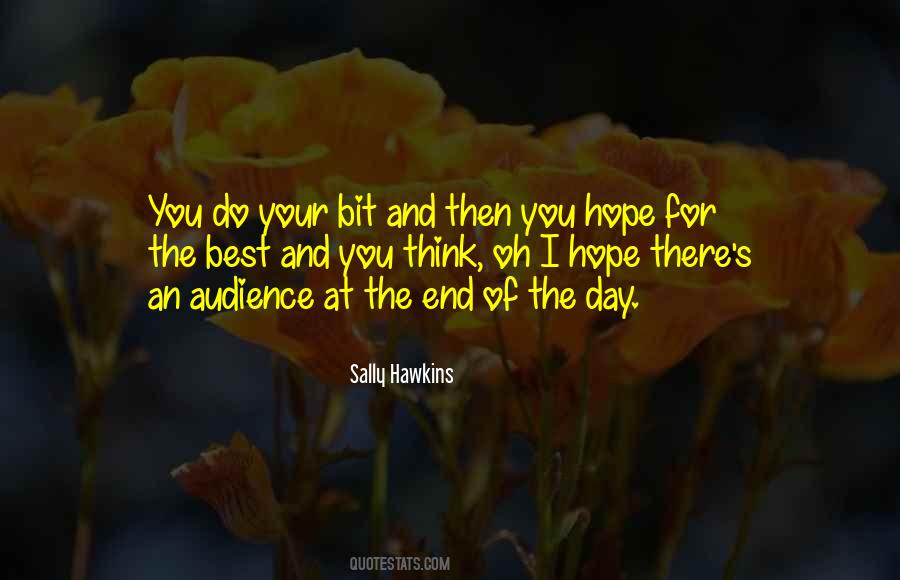 Quotes About Hope For The Best #1297315