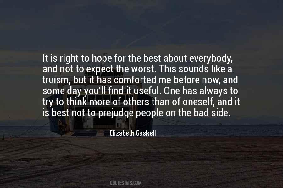 Quotes About Hope For The Best #1568892