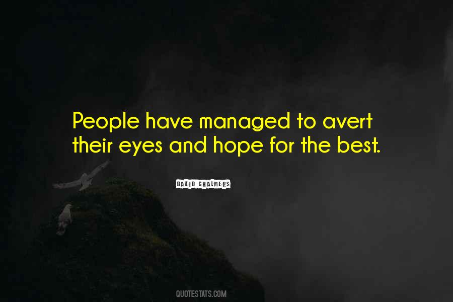 Quotes About Hope For The Best #197907