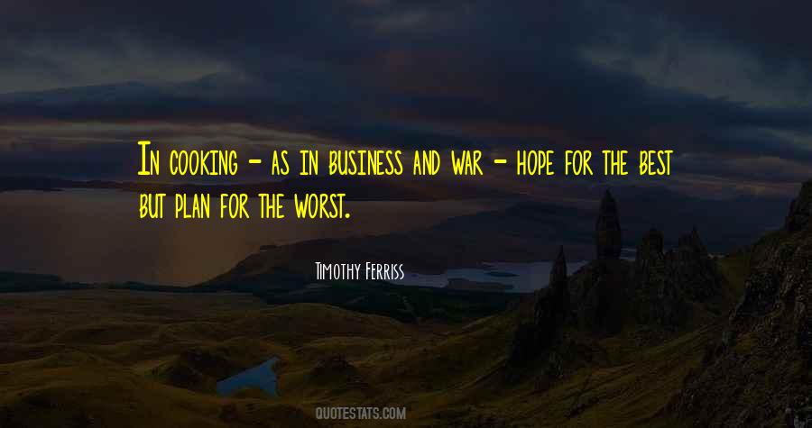 Quotes About Hope For The Best #415607