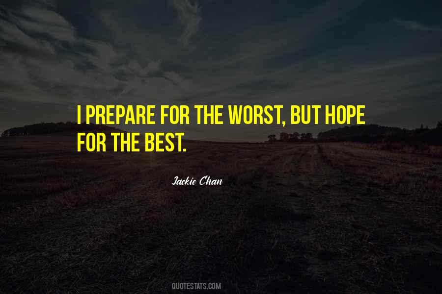 Quotes About Hope For The Best #981171