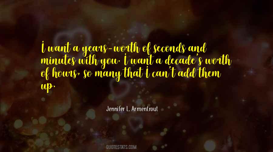 Quotes About Minutes And Hours #167919