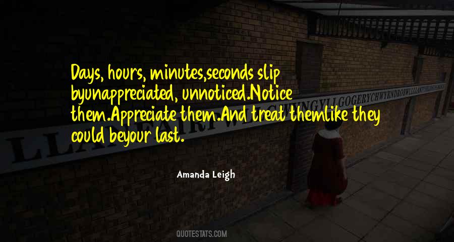 Quotes About Minutes And Hours #182855