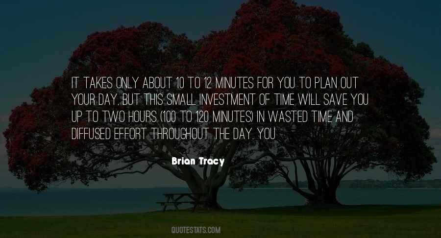 Quotes About Minutes And Hours #816314