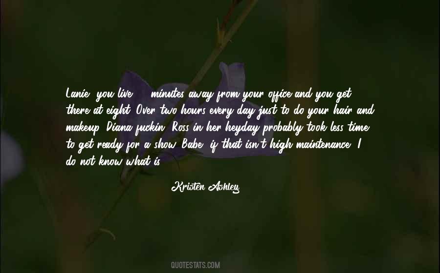 Quotes About Minutes And Hours #97350