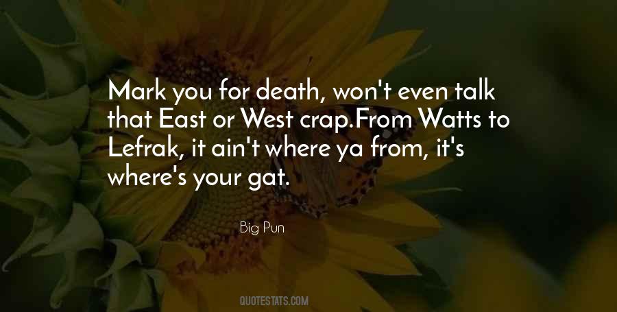 Crap Talk Quotes #1748982