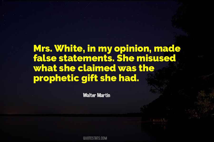 Prophetic Gift Quotes #1749332