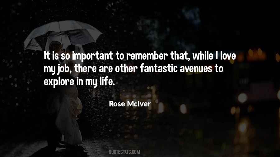 Quotes About Avenues #574136