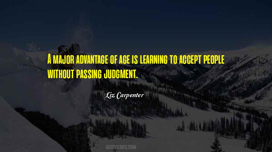 Quotes About Passing Judgment #1382252