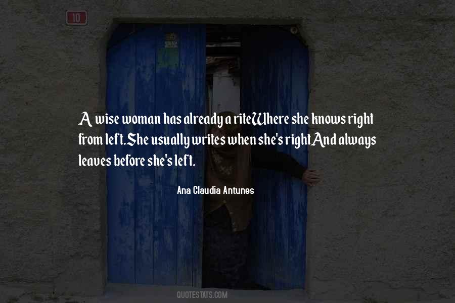 Women Are Always Right Quotes #960376