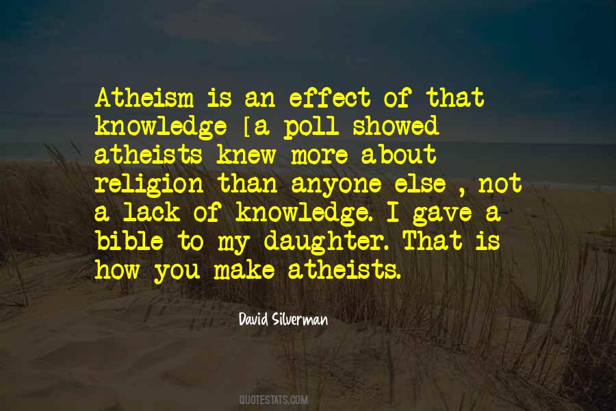 Quotes About Lack Of Knowledge #156940