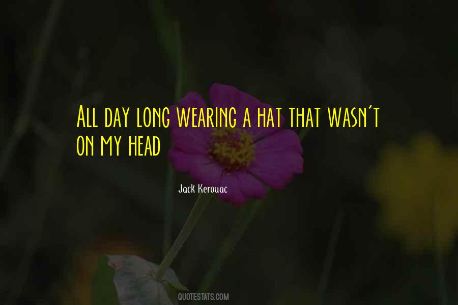 My Hats Quotes #602412