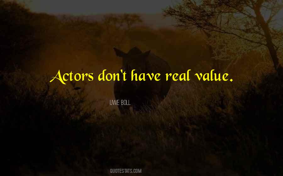 Real Value Quotes #1477431