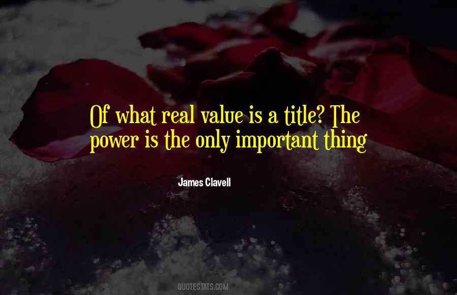 Real Value Quotes #85593